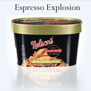 Expresso explosion ice cream